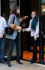 BELLA HADID Out in New York 01/13/2018