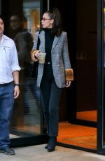 BELLA HADID Out in New York 01/13/2018