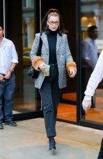 BELLA HADID Out in New York 01/13/2018