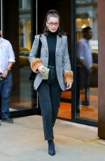 BELLA HADID Out in New York 01/13/2018