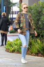 BELLA HEATHCOTE Out and About in Los Angeles 01/09/2018