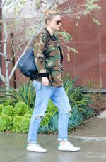 BELLA HEATHCOTE Out and About in Los Angeles 01/09/2018