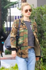 BELLA HEATHCOTE Out and About in Los Angeles 01/09/2018