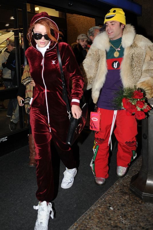 BELLA THORNE and Mod Sun Out at Salt Lake CIty 01/20/2018