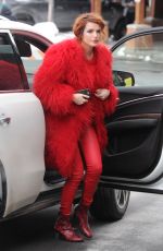 BELLA THORNE Out and About at Sundance Film Festival 01/22/2018