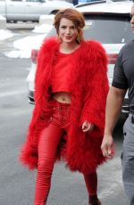 BELLA THORNE Out and About at Sundance Film Festival 01/22/2018