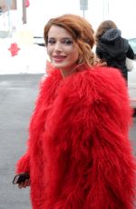 BELLA THORNE Out and About at Sundance Film Festival 01/22/2018