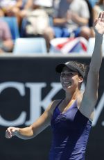 BERNARDA PERA at Australian Open Tennis Tournament in Melbourne 01/18/2018