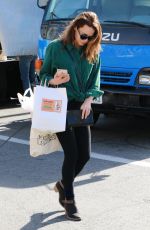 BETHANY JOY LENZ Out Shopping a Farmers Market in Studio City 01/21/2018