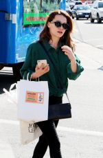 BETHANY JOY LENZ Out Shopping a Farmers Market in Studio City 01/21/2018