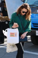 BETHANY JOY LENZ Out Shopping a Farmers Market in Studio City 01/21/2018