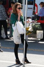 BETHANY JOY LENZ Out Shopping a Farmers Market in Studio City 01/21/2018