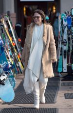 BETHENNY FRANKEL Out Shopping in Aspen 12/31/2017