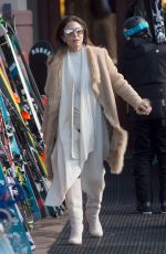 BETHENNY FRANKEL Out Shopping in Aspen 12/31/2017