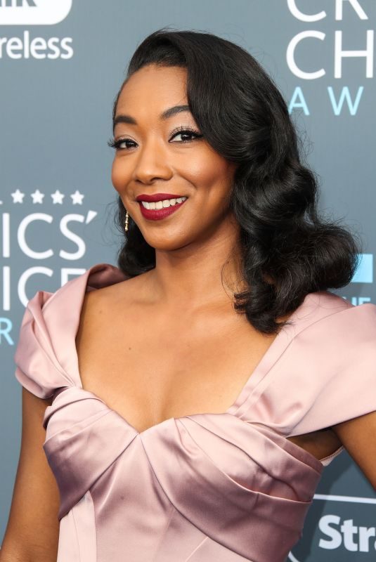 BETTY GABRIEL at 2018 Critics’ Choice Awards in Santa Monica 01/11/2018