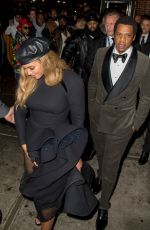 BEYONCE and Jay Z at Catch Restaurant in New York 01/28/2018