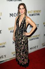 BILLIE LOURD at 3rd Annual Moet Moment Film Festival Golden Globes Week in Los Angeles 01/05/2018