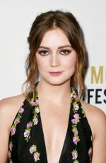 BILLIE LOURD at 3rd Annual Moet Moment Film Festival Golden Globes Week in Los Angeles 01/05/2018