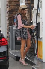 BLANCA BLANCO at a Gas Station in Malibu 01/20/2018