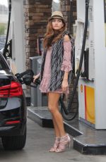 BLANCA BLANCO at a Gas Station in Malibu 01/20/2018