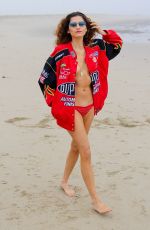 BLANCA BLANCO in Bikini Bottoms at a Beach in Malibu 01/12/2018