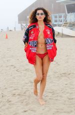 BLANCA BLANCO in Bikini Bottoms at a Beach in Malibu 01/12/2018