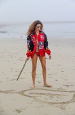 BLANCA BLANCO in Bikini Bottoms at a Beach in Malibu 01/12/2018