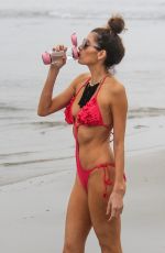 BLANCA BLANCO in Swimsuit at a Beach Malibu 01/15/2018