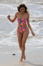 BLANCA BLANCO in Swimsuit on the Beach in Malibu 01/30/2018