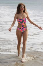 BLANCA BLANCO in Swimsuit on the Beach in Malibu 01/30/2018