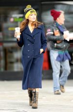 BLANCA BLANCO Leaves Starbucks in Park City 01/22/2018