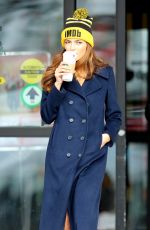 BLANCA BLANCO Leaves Starbucks in Park City 01/22/2018