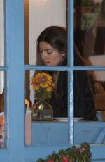 BLANCA BLANCO Out for Dinner at Taverna Tony in Malibu 01/30/2018