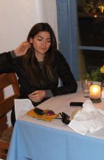 BLANCA BLANCO Out for Dinner at Taverna Tony in Malibu 01/30/2018