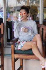 BLANCA BLANCO Out for Ice Cream in Malibu 01/13/2018