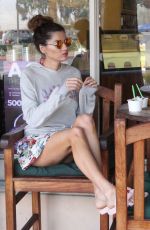 BLANCA BLANCO Out for Ice Cream in Malibu 01/13/2018