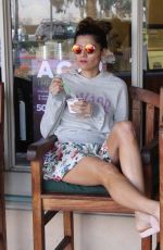 BLANCA BLANCO Out for Ice Cream in Malibu 01/13/2018