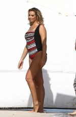 BREE WARREN in Swimsuit on the Set of a Photoshoot in Miami 01/15/2018