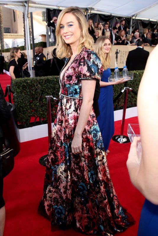 BRIE LARSON at Screen Actors Guild Awards 2018 in Los Angeles 01/21/2018