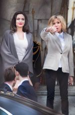 BRIGITTE MACRON and ANGELINA JOLIE at Elysee Palace in Paris 01/30/2018