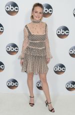 BRITT ROBERTSON at Disney/ABC Television TCA Winter Press Tour in Los Angeles 01/08/2018