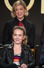 BRITT ROBERTSON at For the People TV Show Panel at TCA Winter Press Tour in Los Angeles 01/08/2018