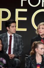 BRITT ROBERTSON at For the People TV Show Panel at TCA Winter Press Tour in Los Angeles 01/08/2018