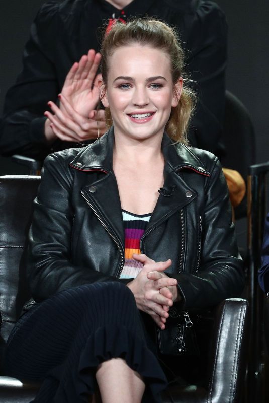 BRITT ROBERTSON at For the People TV Show Panel at TCA Winter Press Tour in Los Angeles 01/08/2018