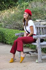 BROOKE BURKE Out and About at Park in Malibu 01/03/2018