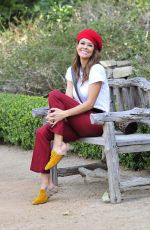BROOKE BURKE Out and About at Park in Malibu 01/03/2018