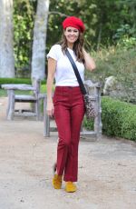 BROOKE BURKE Out and About at Park in Malibu 01/03/2018