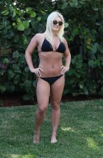 BROOKE HOGAN in Bikini in Miami 01/07/2018