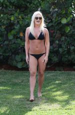 BROOKE HOGAN in Bikini in Miami 01/07/2018