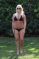 BROOKE HOGAN in Bikini in Miami 01/07/2018